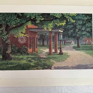 Jim Harrison Fillin' Station Limited Edition Signed & Numbered Print